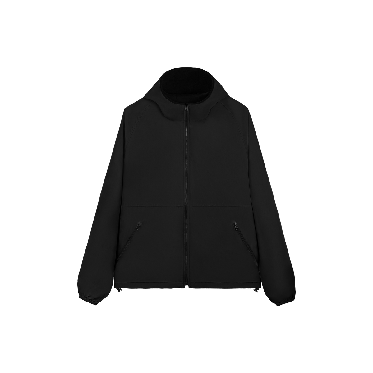 Reversible Micro Fleece Hooded Jacket