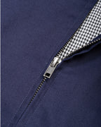 Cotton Houndstooth Drizzler Jacket