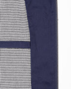 Cotton Houndstooth Drizzler Jacket