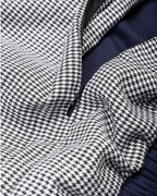 Cotton Houndstooth Drizzler Jacket